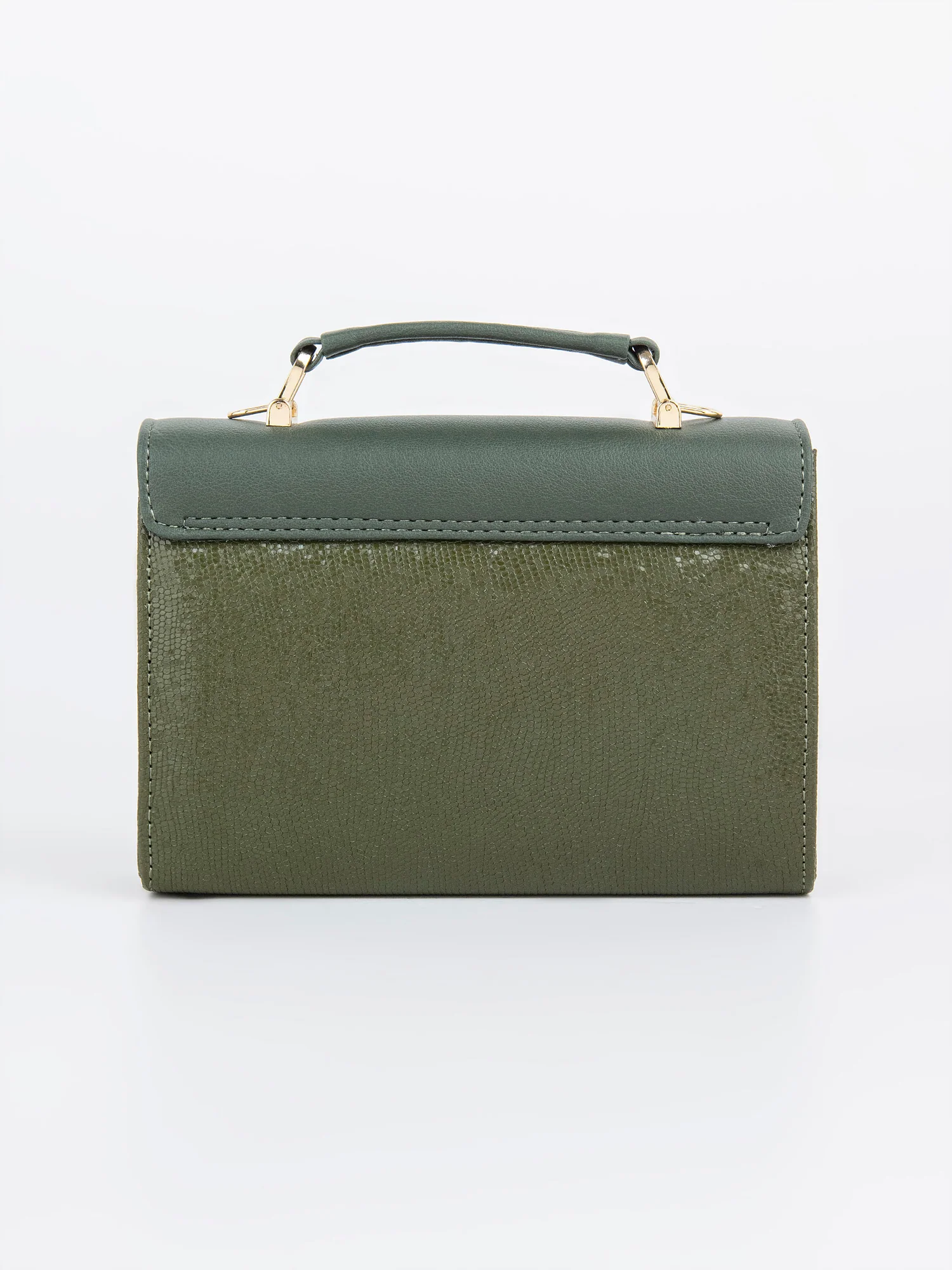 Green Two-Tone Bag - Image 3